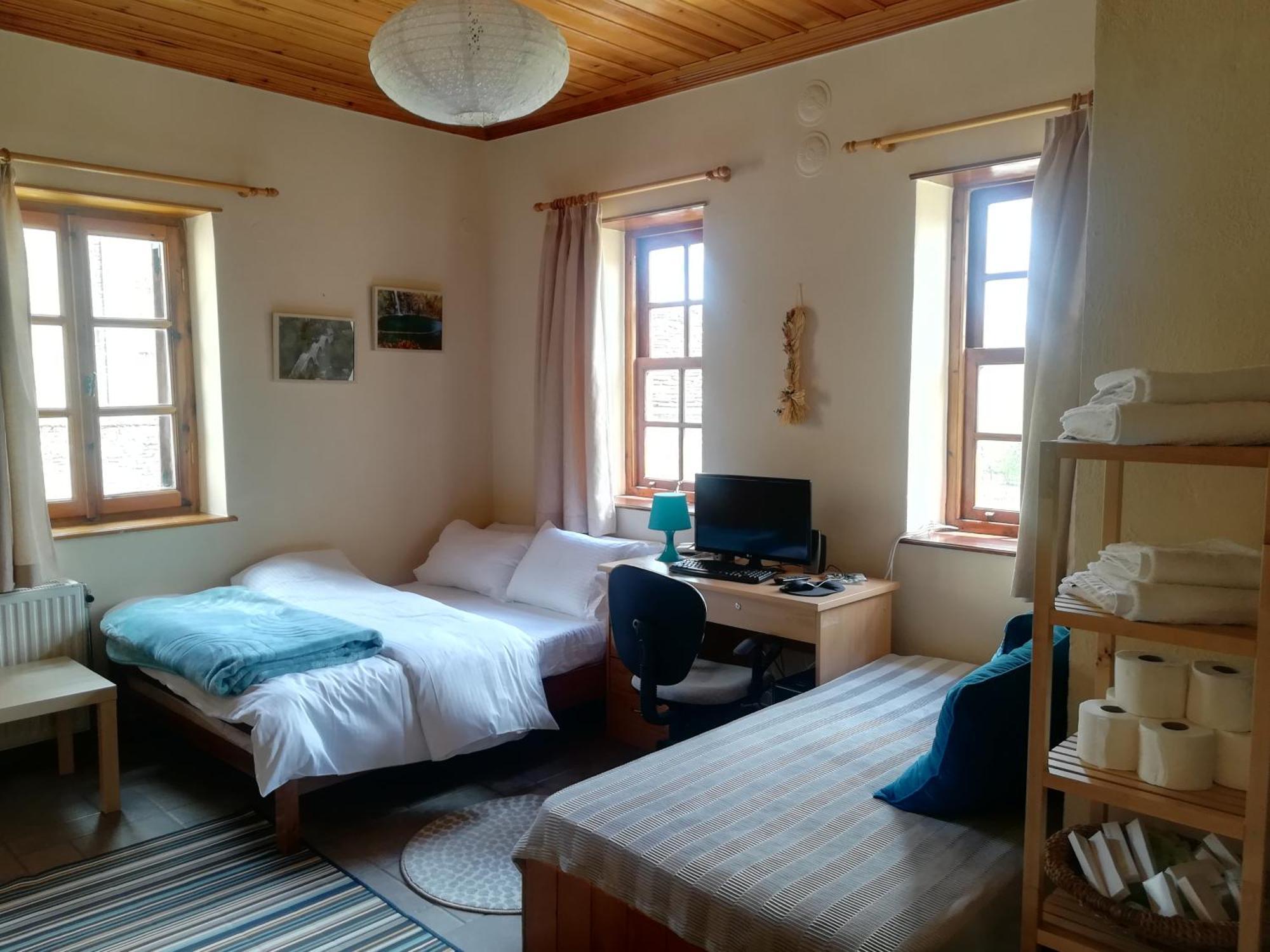 Amanitis Stone House Guest House Kipoi Bagian luar foto