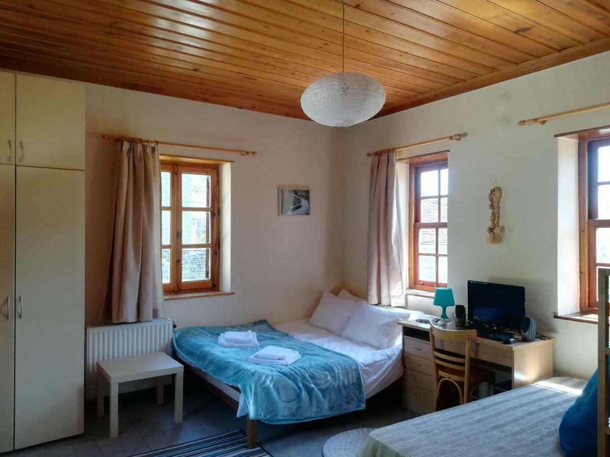 Amanitis Stone House Guest House Kipoi Bagian luar foto